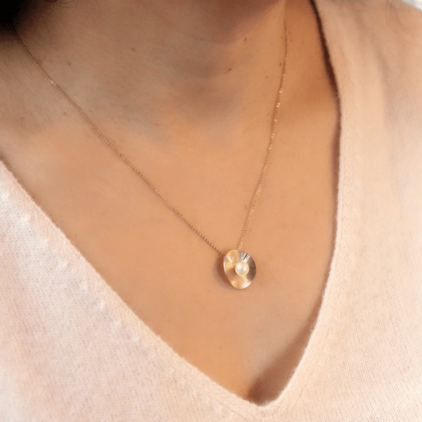 Collier Stellaire - vermeil or jaune - Sanguti Paris