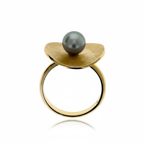 Bague-Juno-Vermeil-18k-perle-de-culture-grise-Sanguti-Paris