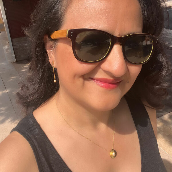 Boucles-d'oreilles-lys---vermeil-or-jaune-24k Parure de bijoux en vermeil or jaune et perles de culture