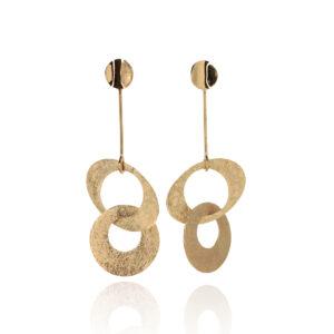 Boucles-d'oreilles estelle-vermeil 24K-sanguti paris