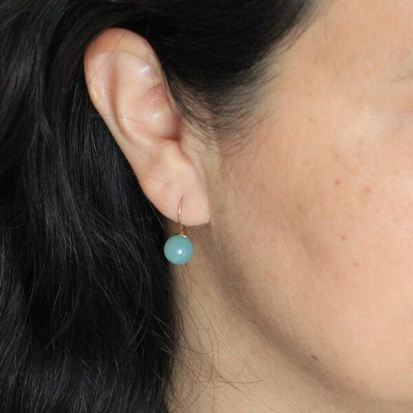 Boucles-d'oreilles-vermeil-24k-calcite-bleu-sanguti paris Boucles-d'oreilles-vermeil-24k-calcite-bleu-sanguti paris