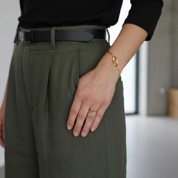 Bracelet-Jonc-Amour-Infini - Bague Energy - Vermeil -Sanguti Paris