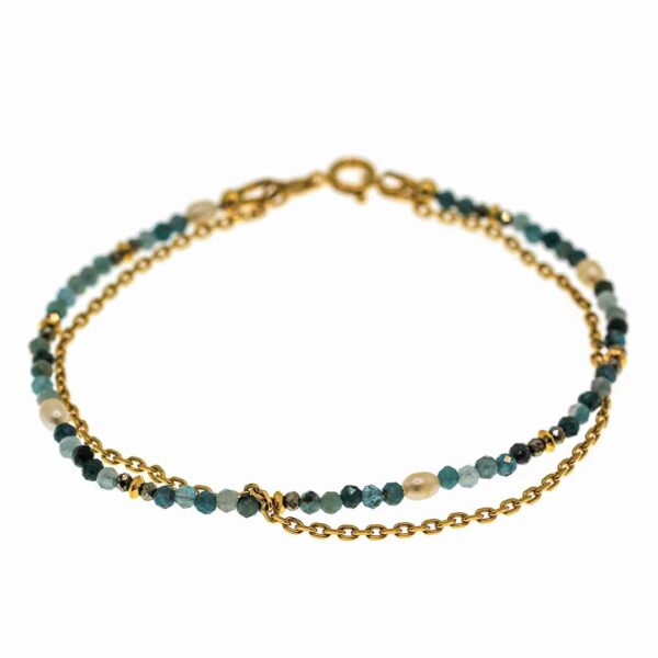 Bracelet-tourmaline-vert-bleu-vermeil-18k Bracelet-tourmaline-vert-bleu-vermeil-18k