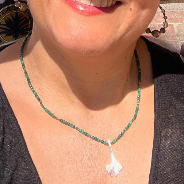 Collier-Souffle-de-Foret---Argent-malachite-Pyrite Collier-Souffle-de-Foret-Argent-malachite-Pyrite