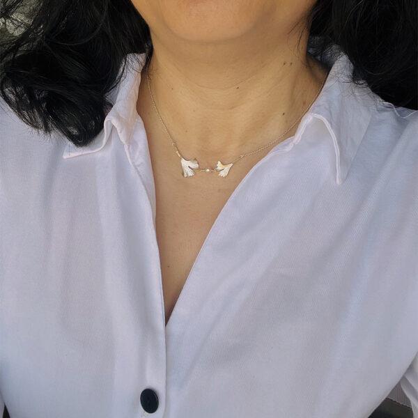 Collier-argent-keum-boo-motif-cote