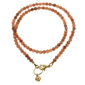 Collier-pierre-de-soleil--fermoir-vermeil 24k