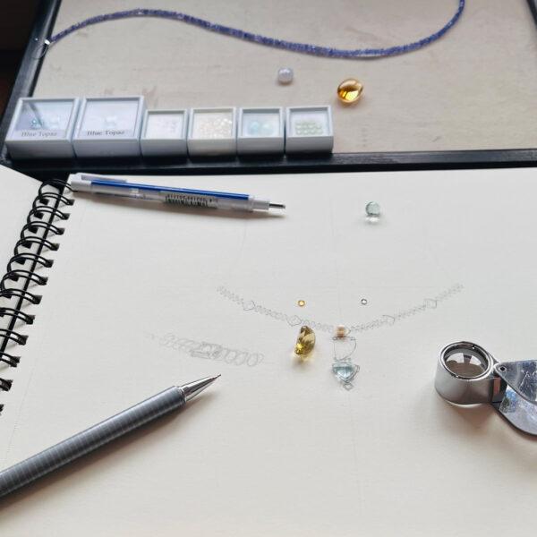 Dessin-de-bijoux-Creation sur mesure--Sanguti-Paris
