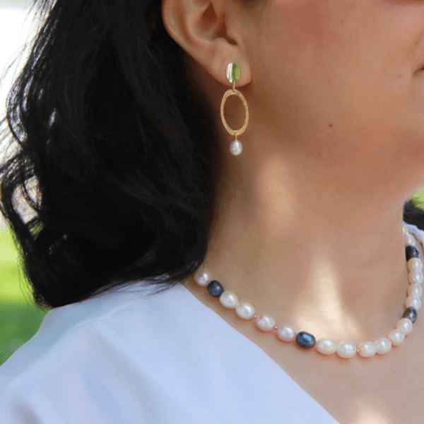 Collier-perles de culture-code secret-sanguti-paris Collier-perles de culture-code secret-sanguti-paris