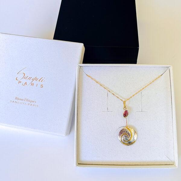 Andromeda-Cosmos- Argent 1000‰ – Or 750‰-Sanguti Paris Andromeda-Cosmos- Argent 1000‰ – Or 750‰ - Sanguti Paris