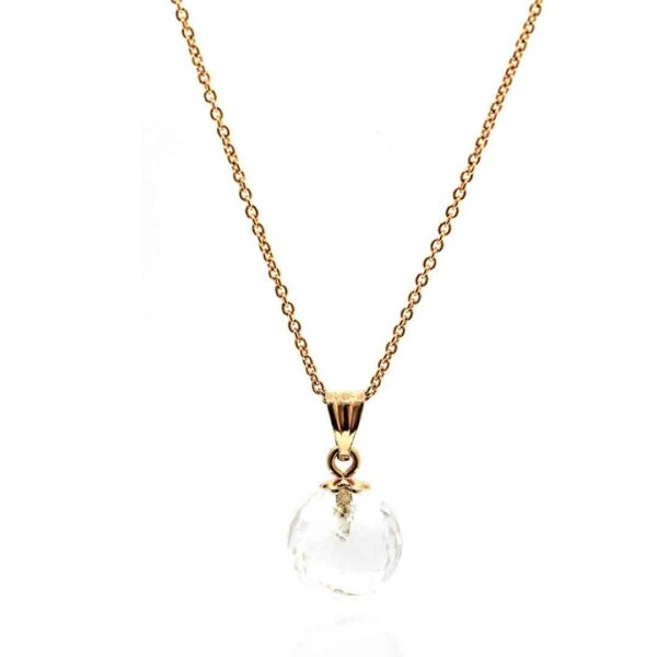Pendentif-facette-cristal-de-roche--vermeil--18k