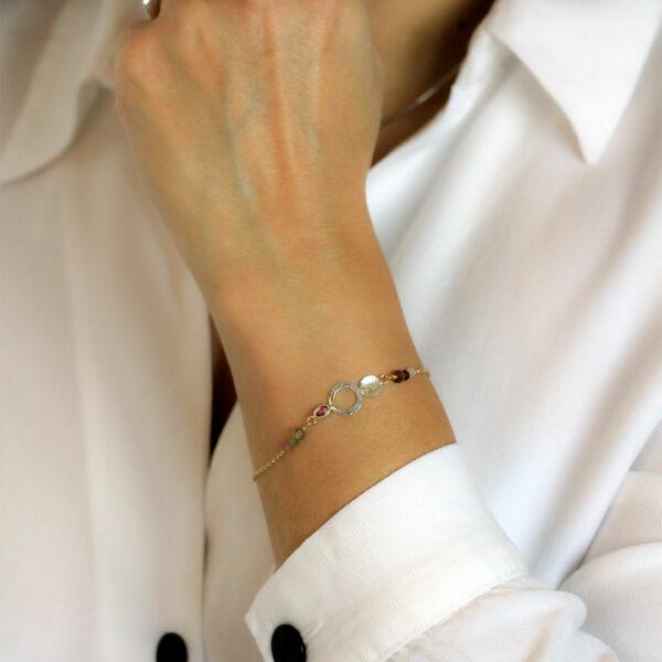 bracelet-or-keum-boo- tourmaline -Sanguti Paris